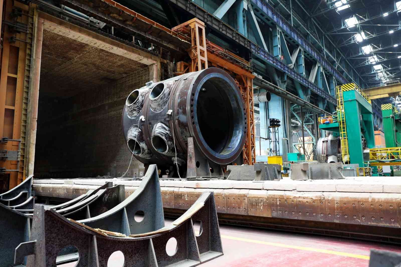 Akkuyu NGS’nin reaktör üstyarı kabı Atommash tarafından üretildi