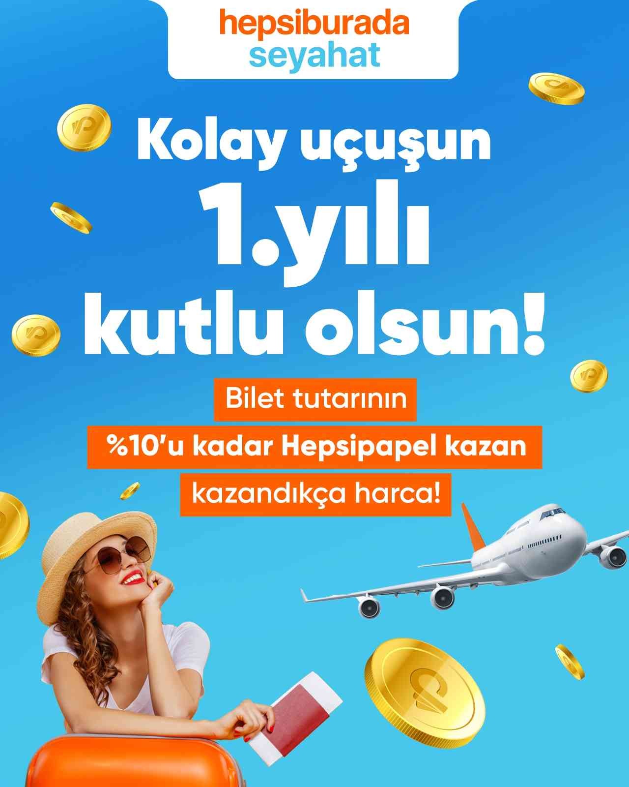 Hepsiburada Seyahat, 1 yaşında