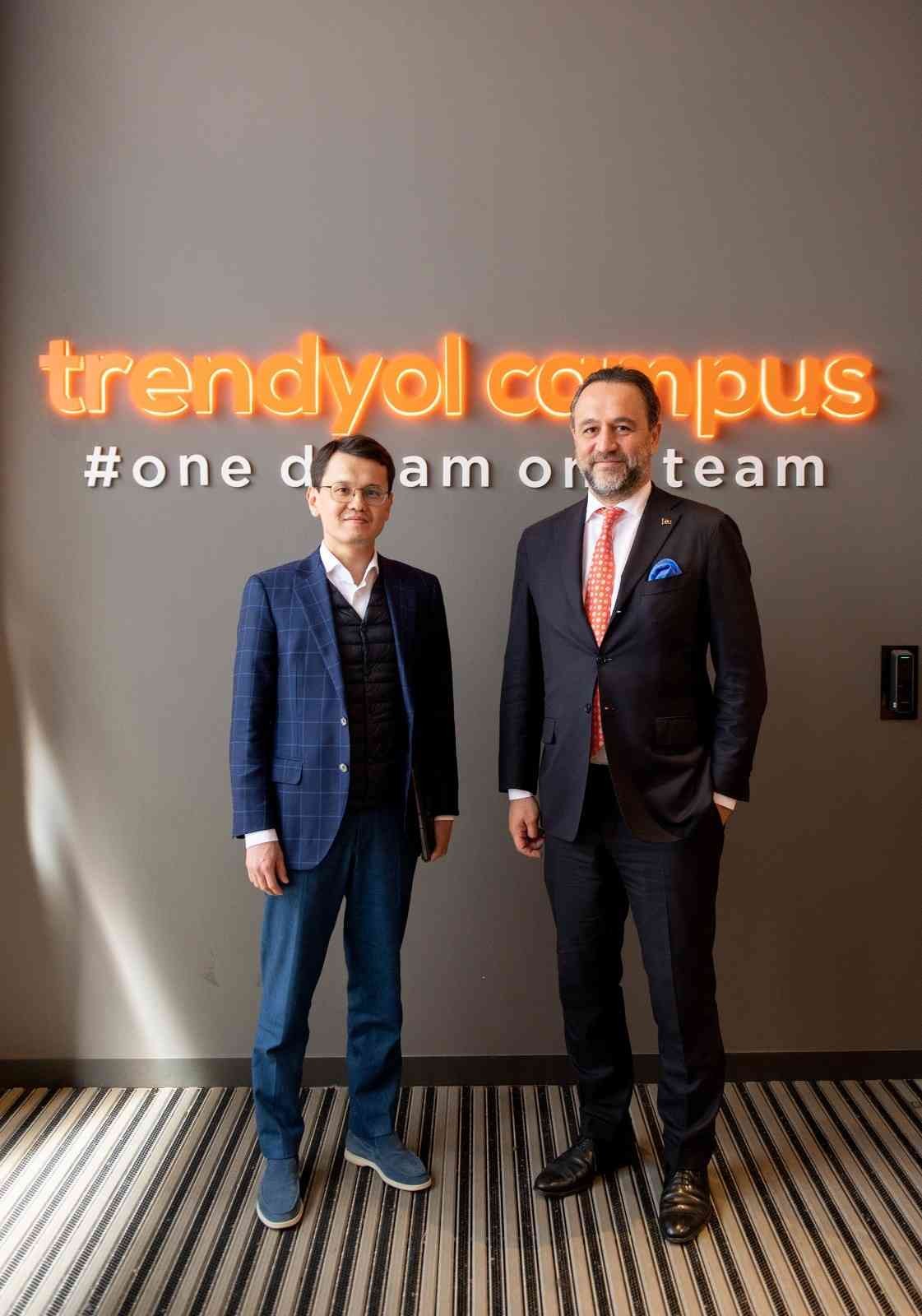 Kazakistan Cumhuriyeti Bakanı Bagdat Mussin Trendyol’u ziyaret etti