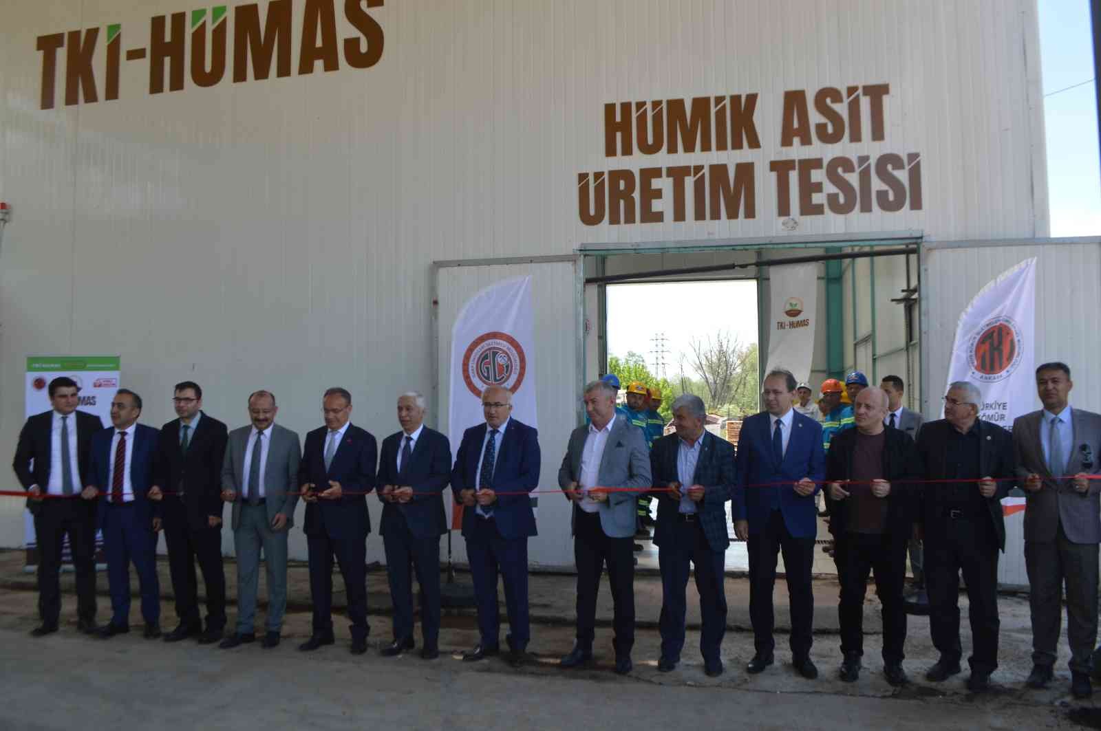 Türkiye Kömür İşletmeleri Kurumu Hümas Gübre Tesisleri açıldı